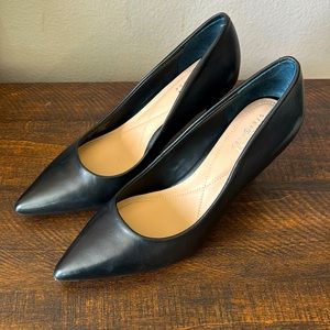 Women’s Alfani Black Leather Heels